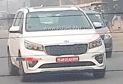 വിപണിയിൽ എത്തും മുമ്പ് വീണ്ടും ക്യാമറ കണ്ണുകളിൽ കുടുങ്ങി കിയ കാർണിവൽ