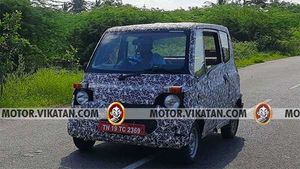 ക്യാമറയില്‍ കുടുങ്ങി മഹീന്ദ്ര ആറ്റം ഇലക്ട്രിക്കിന്റെ പരീക്ഷണ ഓട്ടം