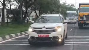 പരീക്ഷണയോട്ടം നടത്തി സിട്രണ്‍ C5 എയര്‍ക്രോസ് എസ്‌യുവി; സ്‌പൈ ചിത്രങ്ങള്‍