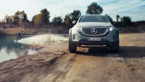 ഓഫ് റോഡ് കഴിവുകൾ പ്രദർശിപ്പിച്ച് മെർസിഡീസ് EQC 4x4 കൺസെപ്റ്റ്; വീഡിയോ