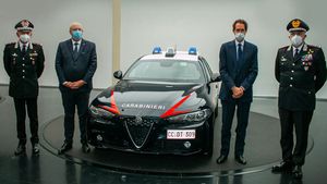 ഇറ്റാലിയൻ പൊലീസ് സേനയ്ക്ക് കരുത്തേകാൻ ആൽഫ റോമിയോ ജിയൂലിയ