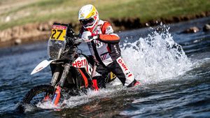 സില്‍ക്ക് വേ റാലിയില്‍ മികച്ച പ്രകടനം കാഴ്ചവെച്ച് ഹീറോ മോട്ടോസ്‌പോര്‍ട്‌സ്