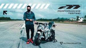 ഇലക്ട്രിക് ആണെങ്കിലും ചില്ലറക്കാരനല്ല; F77 ഇലക്ട്രിക് മോട്ടോര്‍സൈക്കിളിന്റെ പെര്‍ഫോമെന്‍സ് വീഡിയോ ഇതാ