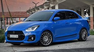 ബ്ലൂ ഷേഡിൽ അഗ്രസ്സീവ് & കൂൾ ലുക്കിൽ കസ്റ്റമൈസ്ഡ് Maruti Dzire