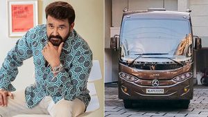 ഇഷ്‌ടനമ്പറിൽ പുതിയ ആഡംബര കാരവാൻ ഗരാജിലെത്തിച്ച് മോഹൻലാൽ; ചിത്രങ്ങൾ വൈറൽ