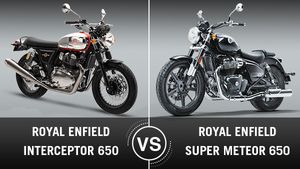 Royal Enfield Super Meteor 650 vs Interceptor 650: ഡിസൈന്‍, എഞ്ചിന്‍, ഫീച്ചര്‍ താരതമ്യം ഇങ്ങനെ