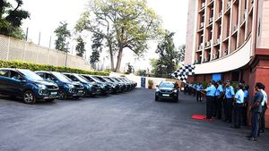 ഇന്ത്യന്‍ എയര്‍ഫോഴ്സിന്റെ ഭാഗമായി Tata Nexon ഇവി; ആദ്യബാച്ചില്‍ കൈമാറിയത് 12 യൂണിറ്റുകള്‍