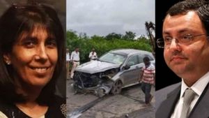 സൈറസ് മിസ്ത്രി കാറപകടം; അനാഹിത പാണ്ടോള്‍ ശരിയായി സീറ്റ്‌ബെല്‍റ്റ് ധരിച്ചിരുന്നില്ലെന്ന് പൊലീസ്