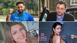 ഋഷഭ് പന്ത് മുതല്‍ സൈറസ് മിസ്ത്രി വരെ; 2022-ല്‍ വാഹനാപകടത്തില്‍ പെട്ട സെലിബ്രിറ്റികള്‍