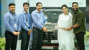 ശ്രീവിദ്യ സ്വന്തമാക്കിയത് ഹ്യുണ്ടായിയുടെ പെർഫോമൻസ് രാജാവിനെ; ചിത്രങ്ങൾ വൈറൽ