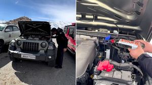 മഹീന്ദ്ര ഥാറിൽ വൈപ്പർ ഫ്ലൂയിഡിന് പകരം വോഡ്ക; വൈറൽ വീഡിയോ കാണാം