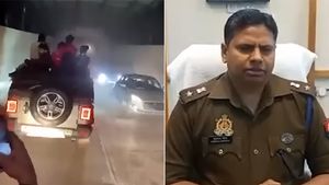 വെളച്ചിലെടുക്കരുത് കേട്ടോ; വൈറലാവാൻ ശ്രമിച്ച യുവാവിന് പൊലീസിൻ്റെ വക എട്ടിൻ്റെ പണി