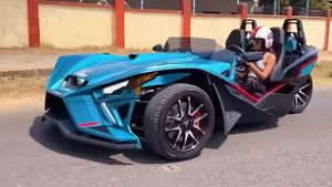 ഇത് കാറോ അതോ ട്രൈക്കോ? കൺഫ്യൂഷൻ! ഒന്നര കോടി വില വരും പൊളാരിസ് സ്ലിംഗ്ഷോട്ട്