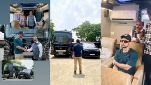 Tovino Thomas Caravan മോഹൻലാലിന് പിന്നാലെ ടൊവിനോയ്ക്കും പുതിയ കാരവാൻ