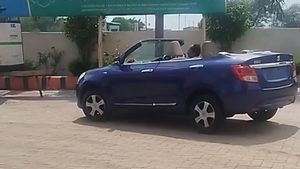 ഇത് മാരുതിയാ ഇവിടെന്തും പോവും, ഞെട്ടിച്ച് ഡിസയറിന്റെ കൺവേർട്ടബിൾ രൂപം