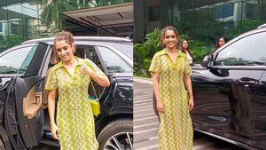 ഔഡിയുടെ ആഡംബര കാറിലെത്തി 'ജവാന്‍' നായിക; തമിഴിലെ ട്രെന്‍ഡ് ബോളിവുഡിലുമെത്തിയോ?