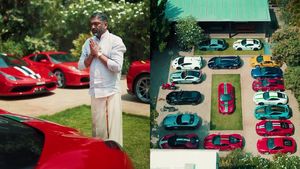 പുസ്തകവും ആയുധങ്ങളും മാത്രമല്ല സൂപ്പർകാറുകളും പൂജ വയ്ക്കുമോ; കോടീശ്വരൻമാരുടെ ഓരോ ചെയ്തികളേ