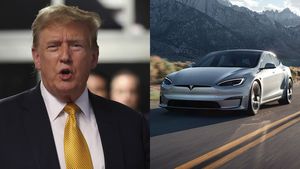 ഇദ്ദേഹത്തിന് വല്ല ഇലക്ട്രിക് ഷോക്കും ഏറ്റോ? ഇവി വിൽപ്പന പൂർണ്ണമായി നിർത്തുമെന്ന് ട്രംപ്; എന്താണ് വിഷയം?