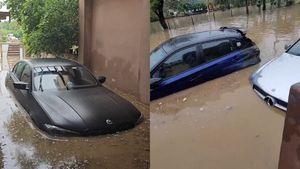 ഉടമസ്ഥൻ ഇതെങ്ങനെ സഹിക്കും! വെള്ളപ്പൊക്കത്തിൽ മുങ്ങി പോയത് കോടികൾ വിലയുള്ള കാറുകൾ, വീഡിയോ കാണാം