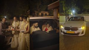 മരുമകന് വിവാഹ സമ്മാനമായി 92.57 ലക്ഷം രൂപയുടെ ആഡംബര കാർ; കൊടുത്തത് മലയാളികളുടെ പ്രിയനടൻ