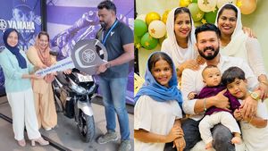 ലോകരാജ്യങ്ങൾ തമ്മിൽ പോലുമില്ലാത്ത ഐക്യം! രണ്ടാം ഭാര്യക്കൊപ്പമെത്തി ആദ്യ ഭാര്യക്ക് സമ്മാനം നൽകി സെലിബ്രിറ്റി