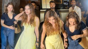 നടൻ വിജയിയുമായുള്ള കല്യാണം ഉടൻ, കൂട്ടുകാരിയുടെ ആഡംബര എസ്‌യുവിയിൽ ലിഫ്റ്റടിച്ച് സ്വപ്‌ന സുന്ദരി