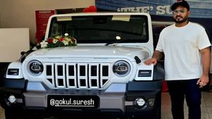 അച്ഛനോളം പോന്ന മകൻ, മഹീന്ദ്രയുടെ 4x4 കരുത്തനെ സ്വന്തമാക്കിയ താരപുത്രനെ കണ്ടോ