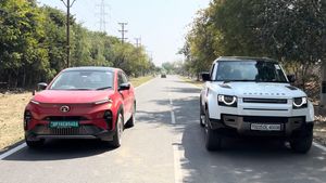 ഡിഫൻഡറിനോട് മുട്ടാൻ ടാറ്റ കർവ്വ് ഇവി; ഡ്രാഗ് റേസിൽ ആരായിരിക്കും വിജയിക്കുക, വീഡിയോ കാണാം