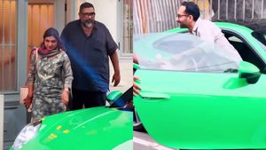 നക്ഷത്ര കണ്ണുള്ള രാജകുമാരനും സുന്ദരി ഭാര്യയും;2 കോടിയുടെ കാറിൽ കയറുന്നവരെ കണ്ടോ