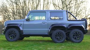 ആറ് വീലൻ ജിംനിയെ കണ്ടോ! ബെൻസിനോട് വരെ മുട്ടാൻ ഇവൻ റെഡി,വീഡിയോ കണ്ടാൽ കണ്ണുത്തളളും