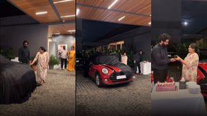 കെട്ട്യോളാണെന്റെ മാലാഖ! ഭാര്യയ്ക്ക് ആനിവേഴ്‌സറി സമ്മാനമായി ഭർത്താവ് കൊടുത്തത് ആഡംബര കാറുകളിലെ മഹാറാണിയെ