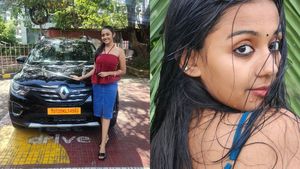 സീരിയലിൽ നിന്ന് ദിലീപിൻ്റെ ബാന്ദ്രയിൽ എത്തിയ സുന്ദരി; കുടുംബവുമായി യാത്ര ചെയ്യാൻ സ്വന്തമാക്കിയ 7 സീറ്റർ കണ്ടോ