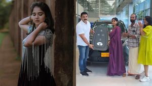യുവാക്കളുടെ ഹരമായിരുന്ന ഹെലൻ ഓഫ് സ്പാർട്ട; ടാറ്റയുടെ ഉരുക്കുവാഹനം സ്വന്തമാക്കി ഇൻഫ്ലുവൻസർ സുന്ദരി
