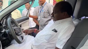 ടാറ്റ ഹാരിയർ ഇവി ടെസ്റ്റ് ഡ്രൈവ് നടത്തി കേന്ദ്രമന്ത്രി; വീഡിയോ ഏറ്റെടുത്ത് ടാറ്റ ആരാധകർ