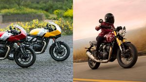 ട്രയംഫിന്റെ അണ്ണനും തമ്പിയും; ഏത് വാങ്ങുമെന്ന കൺഫ്യൂഷനുണ്ടോ? സ്പീഡും ത്രക്സ്റ്റണും തമ്മിൽ മാറ്റുരയ്ക്കാം