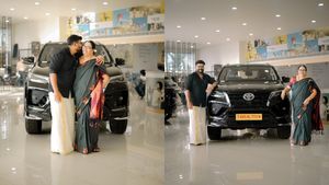 ഗിവ്എവേ രാജകുമാരൻ്റെ ഗാരേജിലേക്ക് ഫോർച്ച്യൂണറും; ചിത്രങ്ങൾ ഏറ്റെടുത്ത് സോഷ്യൽ മീഡിയ