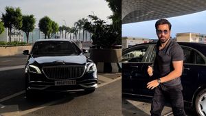 അദ്ദേഹം ചുംബനങ്ങളുടെ രാജാവാണ്! ബെൻസ് പിൻവലിച്ച മോഡലിലിൽ ജാടയ്ക്ക് വന്നിറങ്ങുന്ന സുന്ദരനെ കണ്ടോ