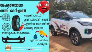 ഭാര്യയോടുളള കലിപ്പ് വണ്ടിയോട് കാണിക്കരുതേ; എംവിഡിയുടെ സോഷ്യൽ മീഡിയ പോസ്റ്റ് വൈറലാകുന്നു