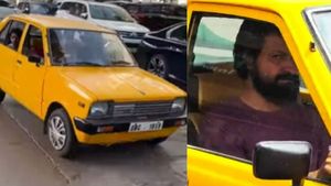 മൂന്നാമത്തെ സിനിമ 1000 കോടി ക്ലബില്‍ കയറ്റിയ കക്ഷിയാ..! മാരുതി 800-ല്‍ സഞ്ചരിക്കുന്ന സംവിധായകനെ മനസിലായോ? 