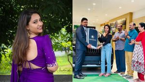 ഗീതാഗോവിന്ദത്തിലെ സുന്ദരി നടിക്ക് പുതിയ കൂട്ട്! ചിത്രങ്ങൾ സോഷ്യൽ മീഡിയയിൽ വൈറൽ