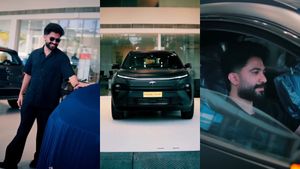 ഒറ്റ ചുംബനരംഗം കൊണ്ട് വൻഹിറ്റായ സീരിയലിലെ നായകൻ, ഹാരിയർ ഇവി വാങ്ങി കാതോട് കാതോരത്തിലെ അർജുൻ