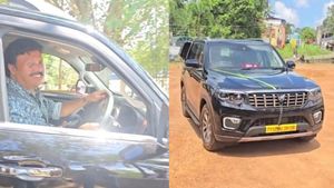 പുത്തന്‍ സ്‌കോര്‍പിയോ സ്വന്തമാക്കി ഗതാഗത മന്ത്രി! കമന്റ് ബോക്‌സില്‍ തല്ലും തലോടലും