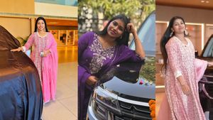 കടംവാങ്ങിയ ഡിഫെന്‍ഡറില്‍ വന്നതിന് അവഹേളനം! ഹേറ്റേഴ്‌സിന് പുത്തന്‍ കാറിലൂടെ മറുപടി നല്‍കി ശ്രുതി തമ്പി