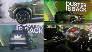 DUSTER-ൻ്റെ COMEBACK MOMENT! ശക്തമായ ഡിസൈൻ, ഹൈബ്രിഡ് കരുത്തിനൊപ്പം 4X4! ബുക്കിങ്ങ് തുക 21,000 രൂപ