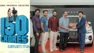 'സർവം മായ'യല്ല, ഈ വോൾവോ റൈഡ് യാഥാർത്ഥ്യം! ഹിറ്റ് സിനിമയുടെ വിജയത്തിൽ പിതാവിന് അഖിൽ സത്യന്റെ സർപ്രൈസ്