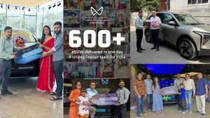 ഹ്യുണ്ടായിക്ക് ഒരുമാസം പോലും പറ്റുന്നില്ല, ഒറ്റ ദിവസത്തിൽ 600-ലധികം ഇലക്‌ട്രിക് കാറുകൾ വിറ്റ് മഹീന്ദ്ര