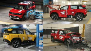 ടാറ്റയുടെ ബിൽഡ് ക്വാളിറ്റി അറിയാല്ലോ... ഇടിച്ചാലും ഉരുക്ക് പോലെ നിൽക്കും; ക്രാഷ് ടെസ്റ്റിൽ 5-സ്റ്റാറായി സിയറ