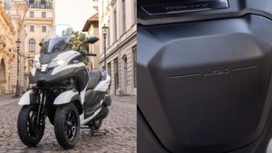 ലോകത്ത് ഇതാദ്യം, സ്കൂട്ടറിലും ഇനി എയർബാഗ്! വിപ്ലവകരമായ മാറ്റങ്ങളുമായി യമഹ ട്രൈസിറ്റി 300 അരങ്ങേറി