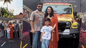 ഓ പ്രിയേ... പ്രിയേ നിനക്കൊരു 'താരം'! പിറന്നാളിന് ഥാര്‍ റോക്‌സ് സ്റ്റാർ എഡിഷൻ സമ്മാനിച്ച് ചാക്കോച്ചൻ