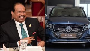 MA യൂസുഫലിയല്ലാതെ മറ്റാര്! കേരളത്തിലെ ആദ്യത്തെ മെര്‍സിഡീസ് V-ക്ലാസ് ലുലു ഗ്രൂപ്പിന് സ്വന്തം